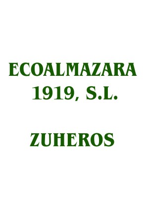 ECOALMAZARA 1919 S.L.
